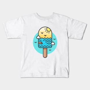 Sea Ice Cream Kids T-Shirt